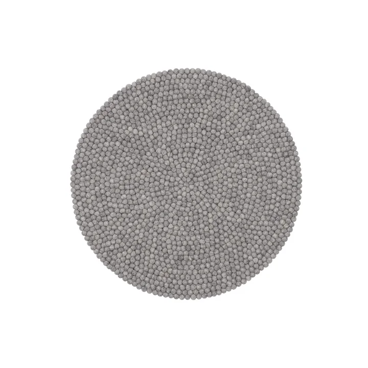 Carl Tapis de boules de feutre, Ø 90 cm de myfelt