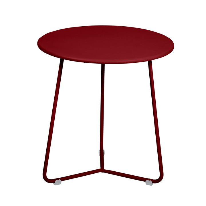 Cocotte Table d'appoint / tabouret Ø 34 cm x H 36 cm par Fermob en rouge ocre