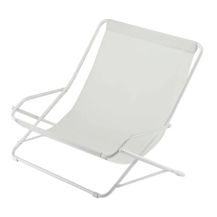 Dondolina Twin Fauteuil oscillant blanc de Fiam