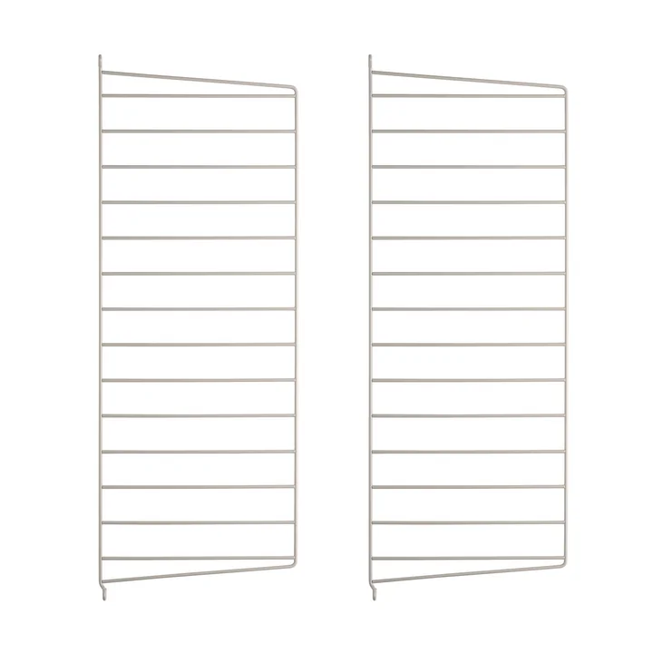 Échelle murale pour String Étagère 75 x 30 cm (set de 2) de String en beige