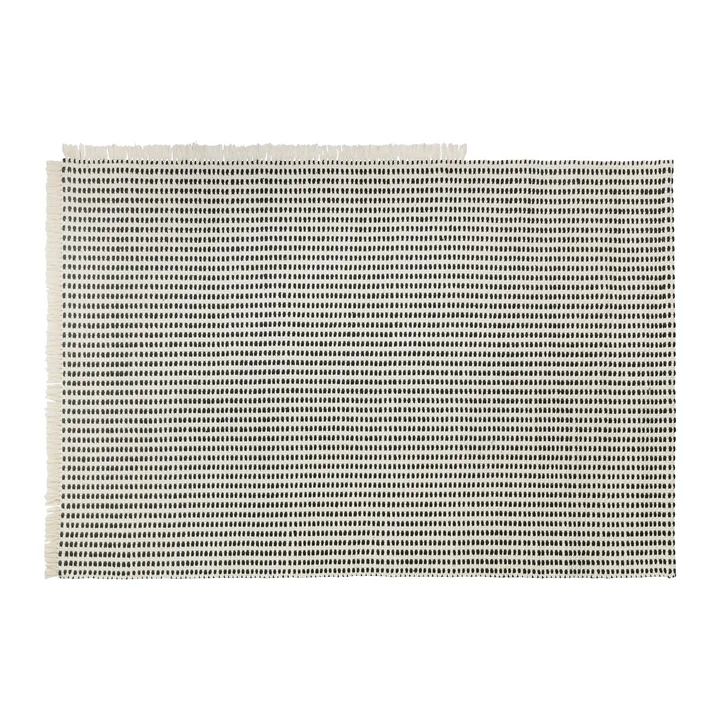 Tapis d'extérieur Way Outdoor, 140 x 200 cm en blanc cassé / bleu par Ferm Living