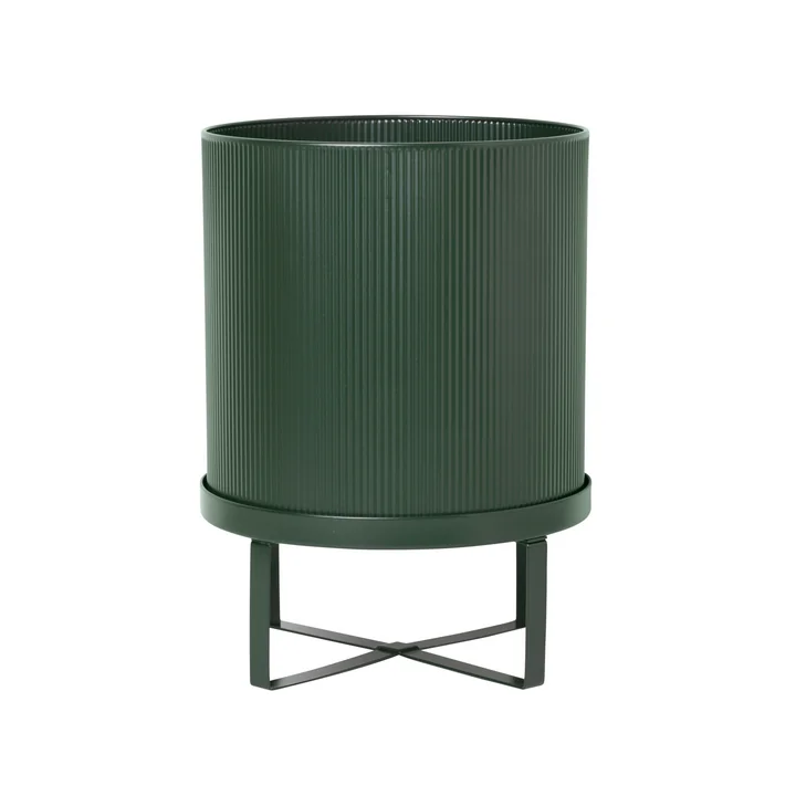 Bau Pot de plante, Ø 28 x H 38 cm, vert foncé par Ferm Living