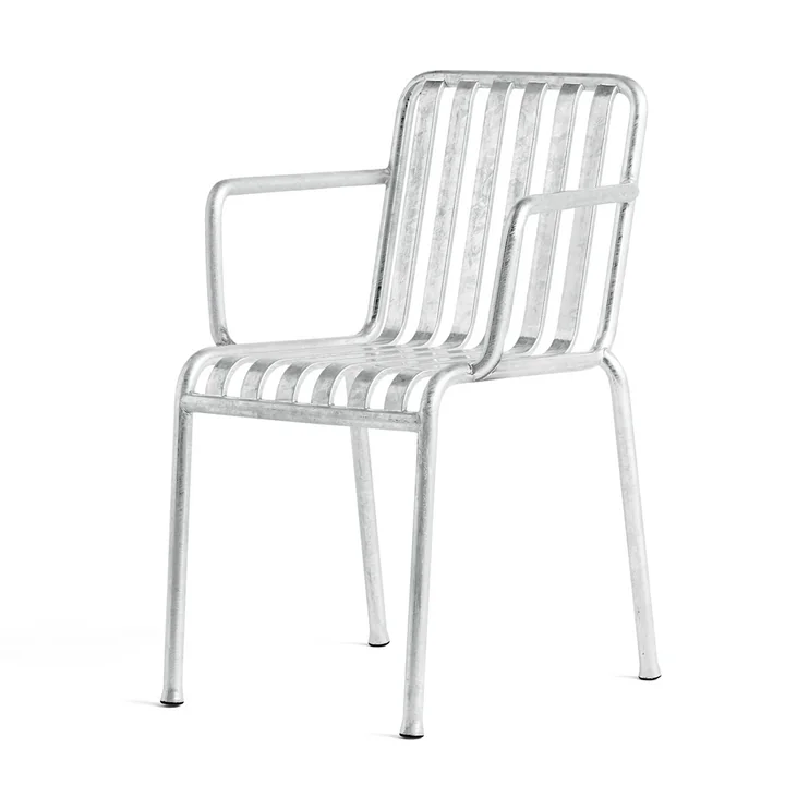 Palissade Chaise avec accoudoirs de HAY in hot galvanised