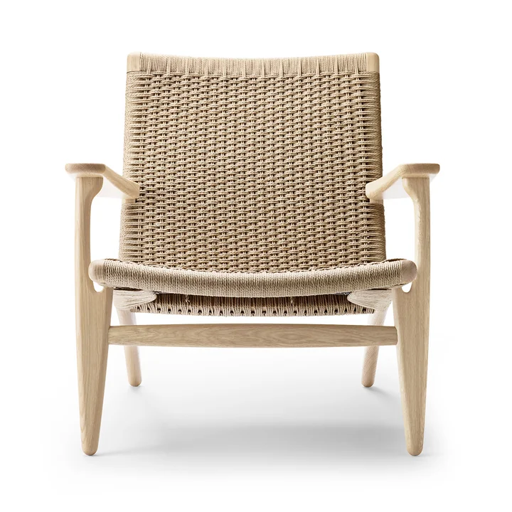 CH25 Fauteuil de Carl Hansen en chêne savonné / naturel