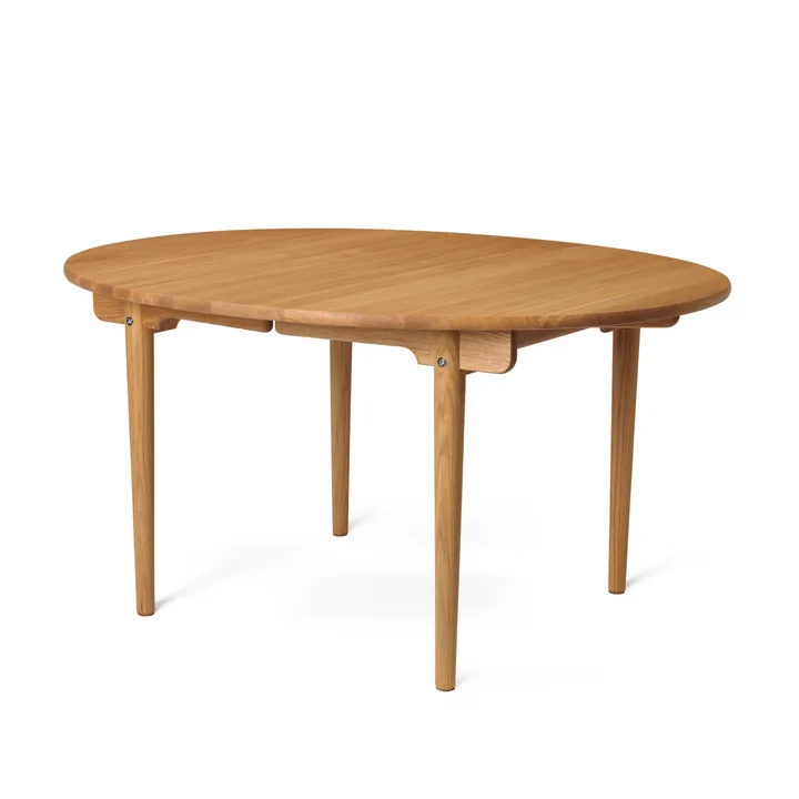 CH337 Table à manger extensible 140 x 115 cm de Carl Hansen en chêne huilé