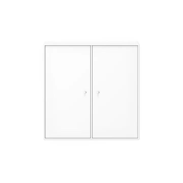 Armoire de Cover avec étagère et suspension de Montana en blanc neuf