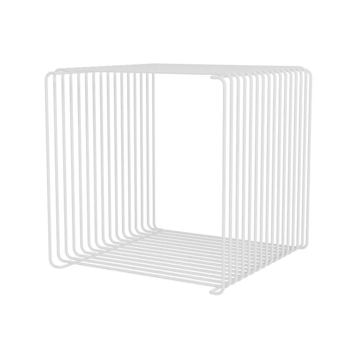 Panton Wire Étagère / Table d'appoint 34,8 cm de Montana en snow