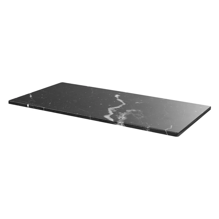 Plaque de recouvrement pour Panton Wire 70,1 x 34,8 cm de Montana en marbre noir