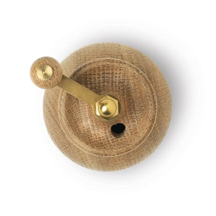 Moulin à poivre Menageri H 9,5 cm de Kay Bojesen en chêne laqué mat