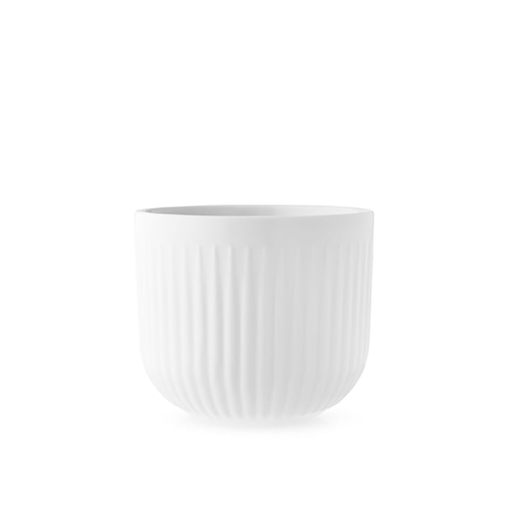 Jardinière Legio Nova Ø 13 cm d'Eva Trio en blanc