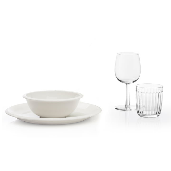 La vaisselle et les verres à boire Raami de Iittala