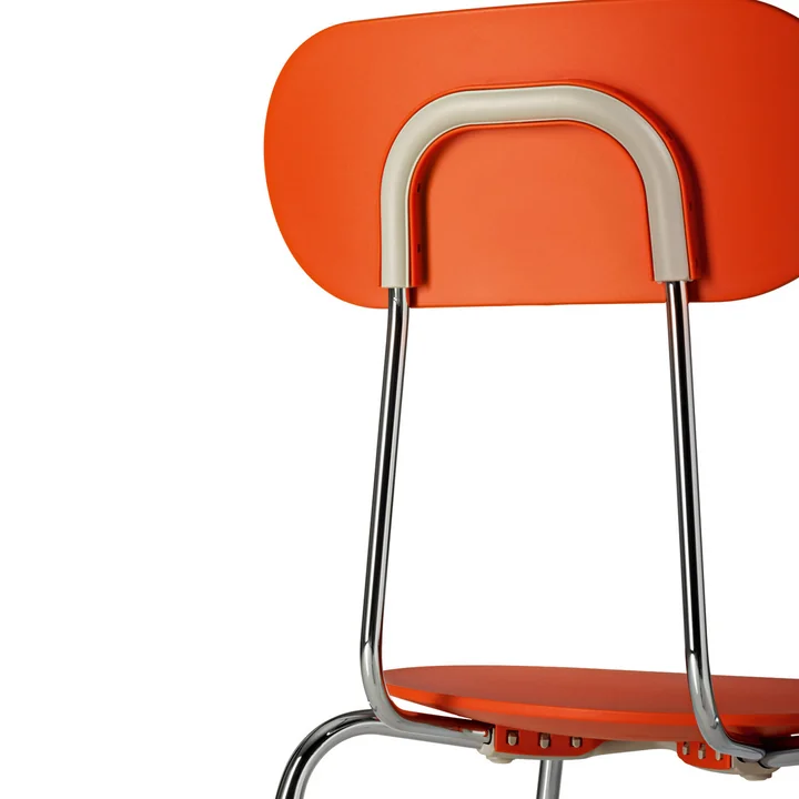 Chaise Mariolina de Magis en orange