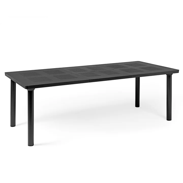 Libeccio Table extensible 160 en anthracite de Nardi