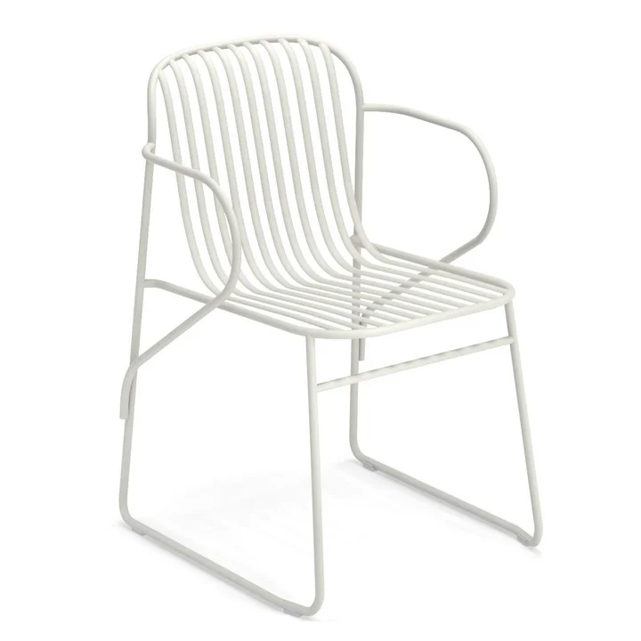 Fauteuil Riviera d'Emu en blanc