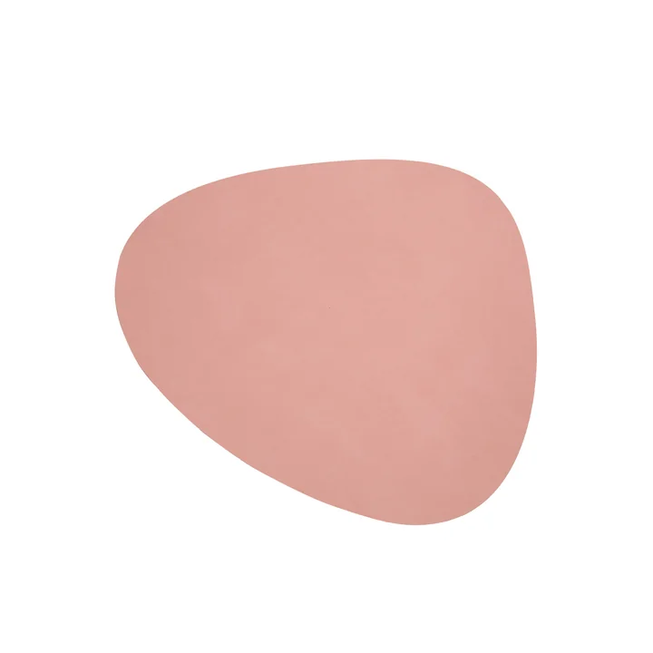 Glasuntersetzer Curve par Lind DNA en Nupo rose