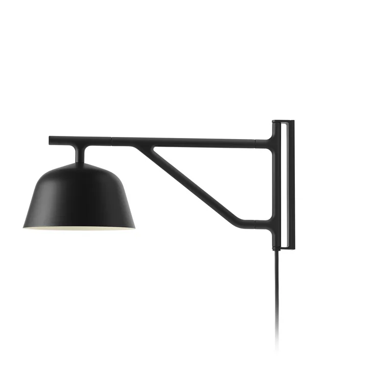 Applique Ambit en noir par Muuto