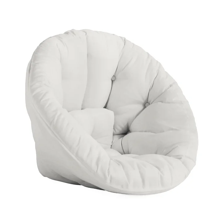 Fauteuil Nido OUT Futon de Karup Design en blanc (401)