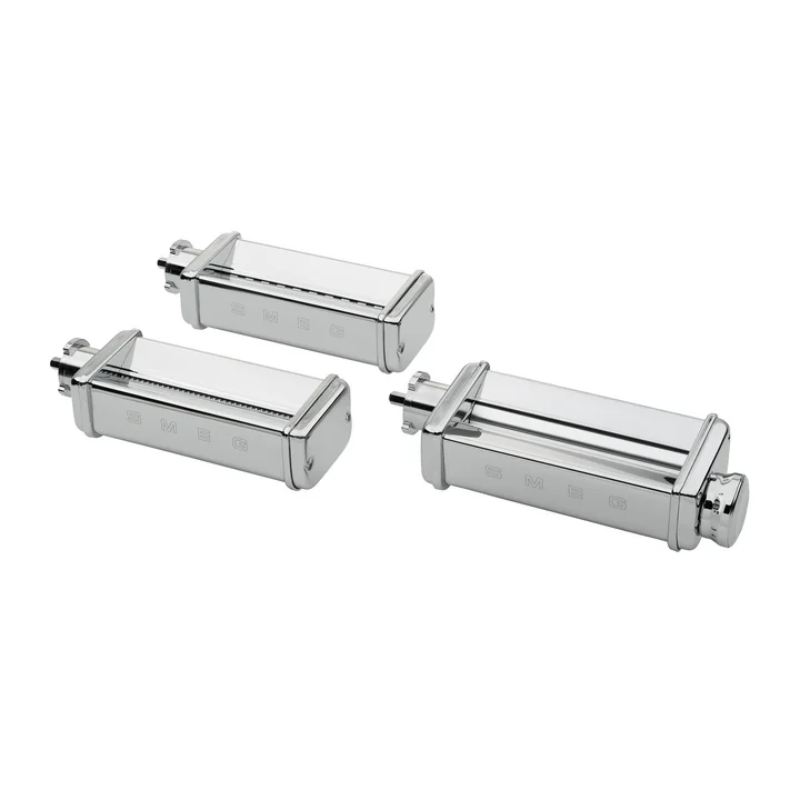 Rouleau à pâtes Smeg, Fettucini et Taglioni en acier inoxydable