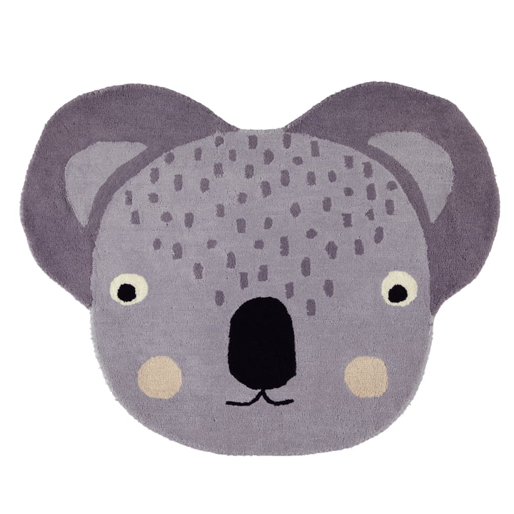 Tapis pour enfants 100 x 85 cm Koala de OYOY