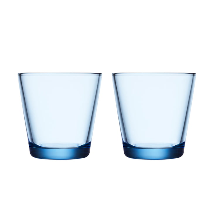 Kartio Verre à boire 21 cl (set de 2) de Iittala en aqua