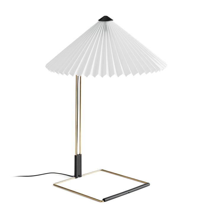 Matin Lampe de table LED L, blanc de Hay