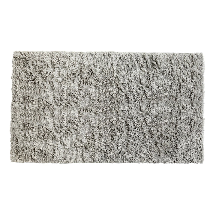 Tapis Shaggy, 200 x 140 cm en gris chaud par Hay
