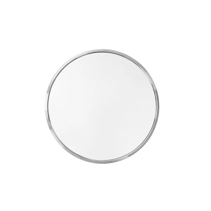 Miroir mural Sillon SH4, Ø 46 cm en chrome de & tradition