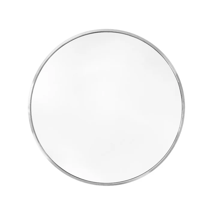 Miroir mural Sillon SH5, Ø 66 cm en chrome de & tradition