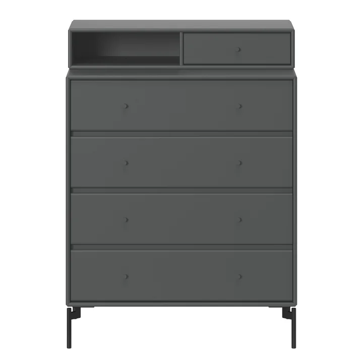 Keep Commode avec pieds de Montana en anthracite