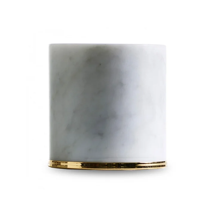 Butée de porte Fermaporte Opinion Ciatti en blanc / or