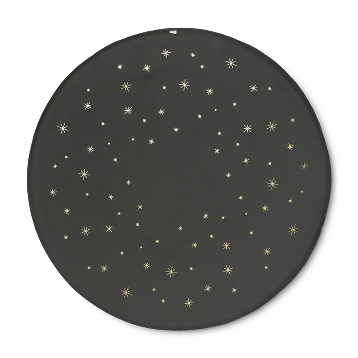 Plafond du sapin de Noël Ø 120 cm étoile de ferm en vert foncé