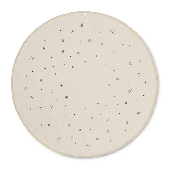 Plafond du sapin de Noël Ø 120 cm Étoile de fermière vivant dans le sable