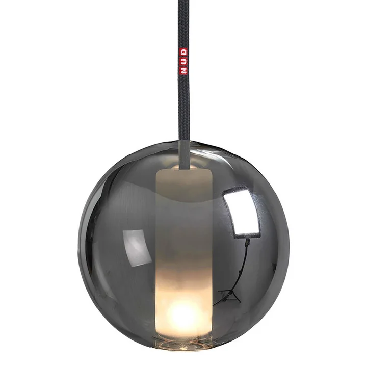 Moon Luminaire suspendu 150 de NUD Collection dans space / asphalte (TT-061)