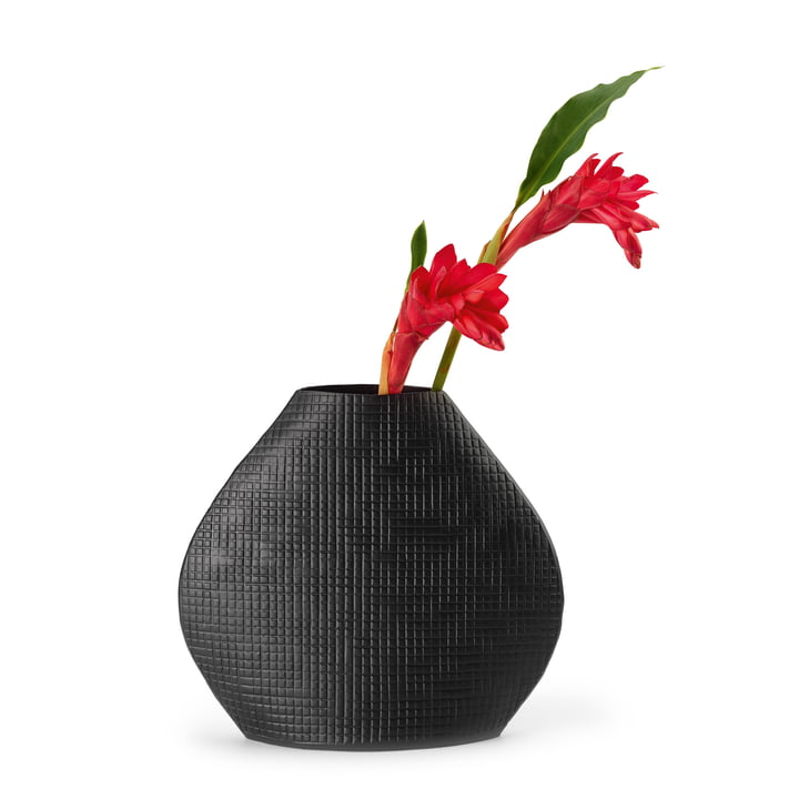Vase Outback S en noir par Philippi