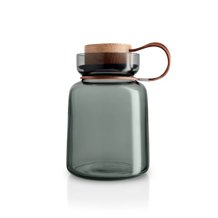 Pot de rangement Silhouette 1 l d'Eva Solo en gris fumé