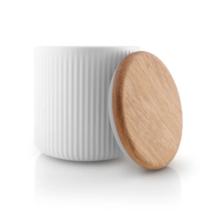 Boîte de rangement Legio Nova 0,7 l, H 12,5 cm d'Eva Trio en blanc