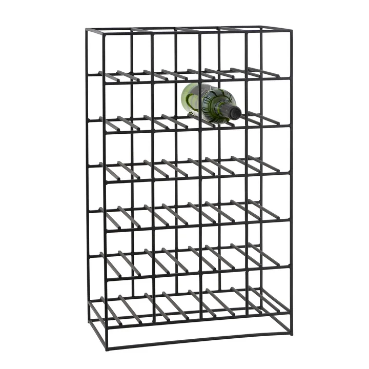 Casier à vin pour 24 bouteilles de House Doctor en noir