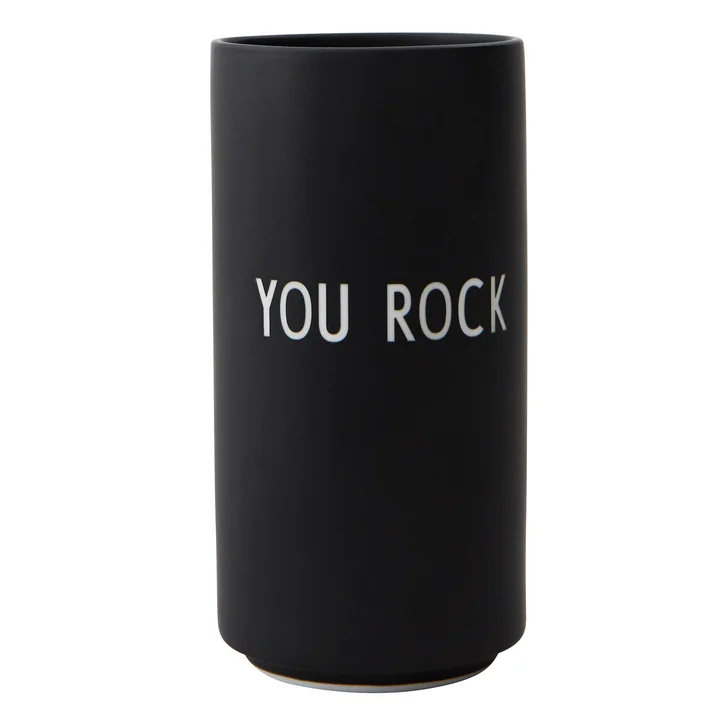 AJ Favourite Porcelain Vase You Skirt by Design Lettres en noir