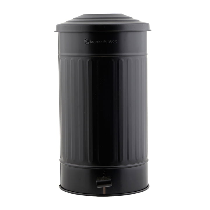 Poubelle matte 24 l par House Doctor en noir