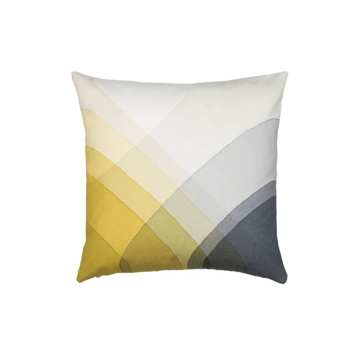 Coussin à chevrons 40 x 40 cm de Vitra en jaune