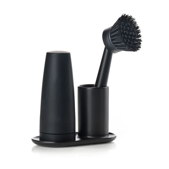 Ensemble lave-vaisselle pour célibataires de Zone Danemark en noir (3 pièces)