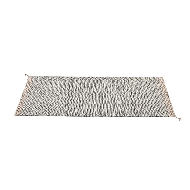 Ply Tapis 80 x 200 cm de Muuto en noir et blanc