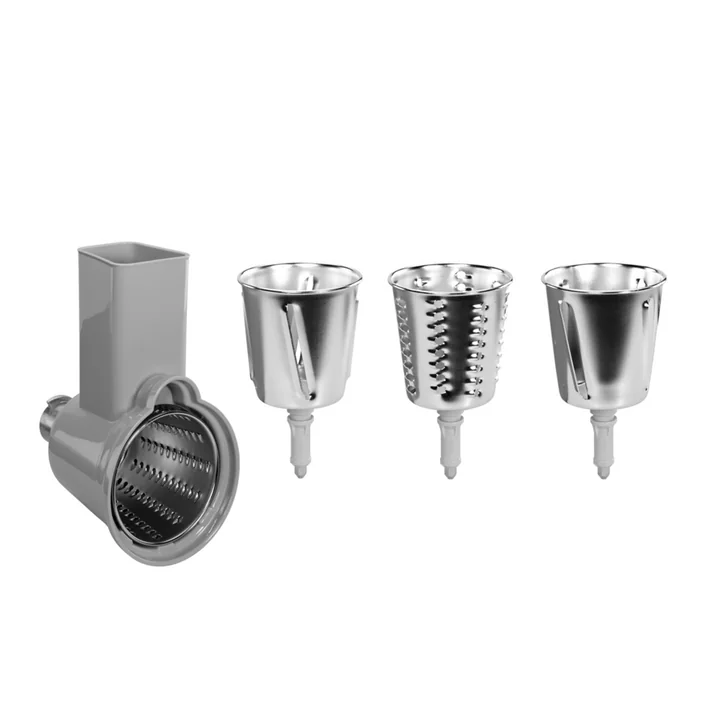 Set de coupe-légumes de Smeg en acier inoxydable