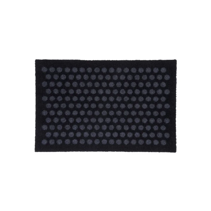 Dot Paillasson 40 x 60 cm de tica copenhagen en noir / gris
