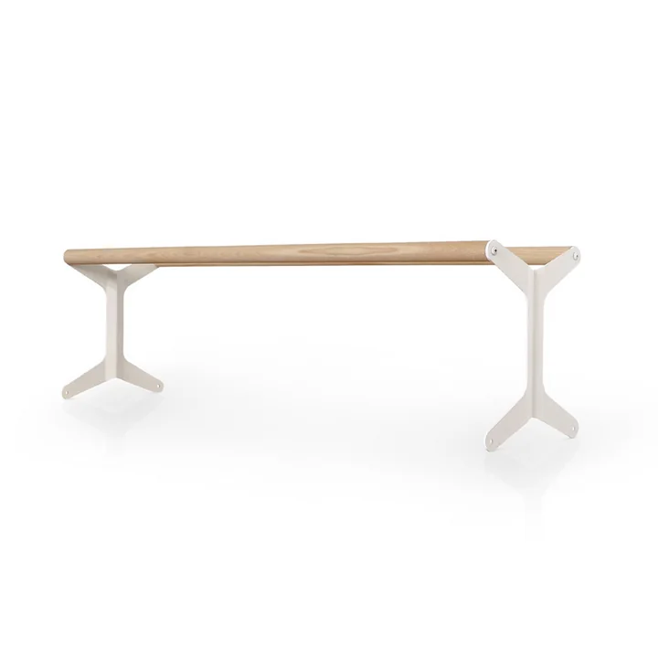 Etagère à chaussures Stixx module d'extension de vonbox en blanc / Frêne