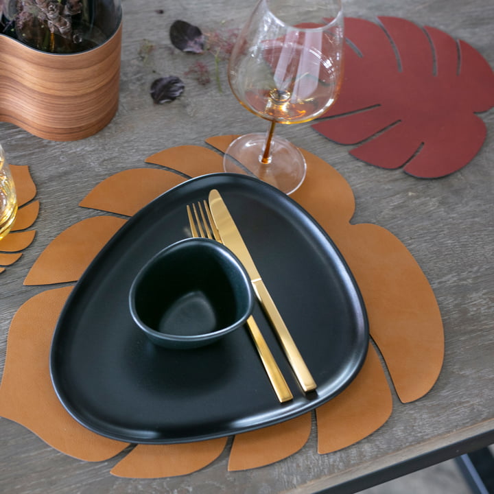 Monstera Set de table & Dessous de verre de LindDNA