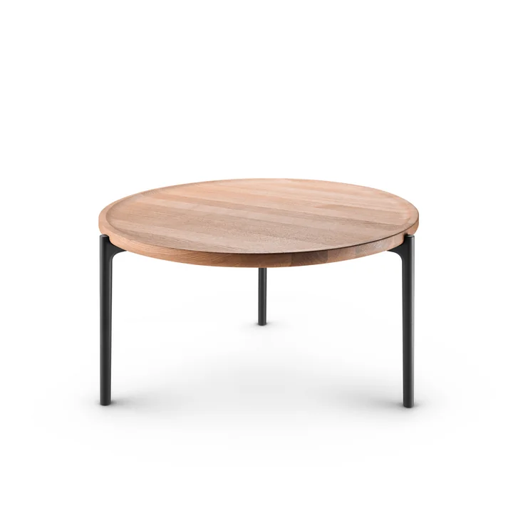 Savoye Table basse Ø 60 cm de Eva Solo en chêne naturel / noir