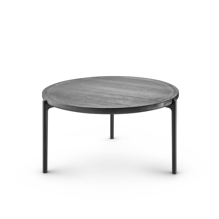 Table basse Savoye Ø 60 cm par Eva Solo en noir
