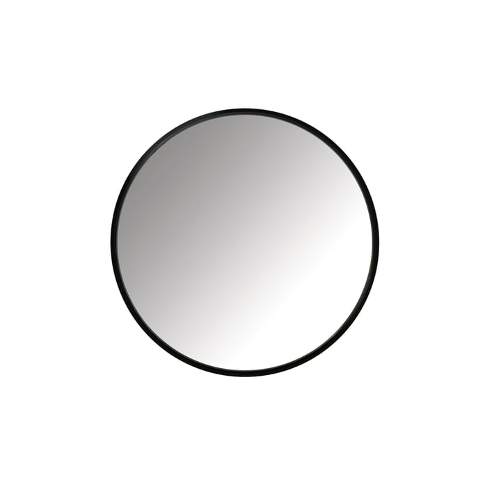 Miroir à moyeu Ø 45 cm de Umbra en noir