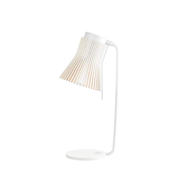 Petite 4620 Lampe de table de Secto en blanc